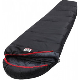 Спален чувал Loap Darway черен/червен