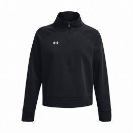 Дамски суитшърт Under Armour Rival Fleece HZ черен Black