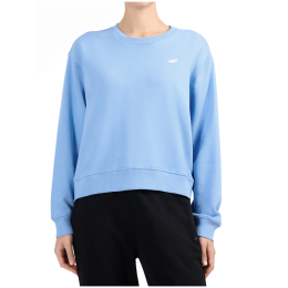 Дамски суитшърт 4F Sweatshirt F2672 син Denim