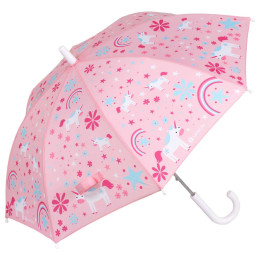 Детски чадър LittleLife Kids Umbrella розов Unicorn