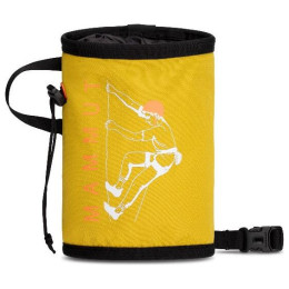 Плик за магнезий Mammut Gym Print Chalk Bag жълт