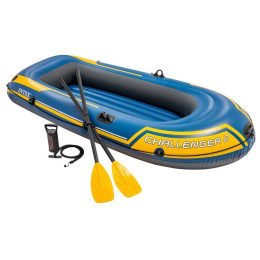 Надуваема лодка Intex Challenger 2 Boat Set 68367NP