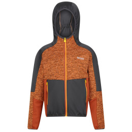 Детски суитшърт Regatta Dissolver VII оранжев Orange Pepper/Seal Grey