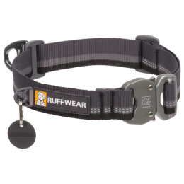 Нашийник за куче Ruffwear Top Rope™ Collar черен Basalt Gray