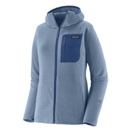 Дамско яке Patagonia W's R1 Air Full-Zip Hoody син Barnacle Blue