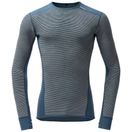 Функционална мъжка тениска Devold Reverso Merino Shirt Man син Griffin