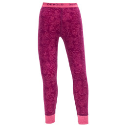 Детско термо бельо Devold Active Kid Long Johns розов plum