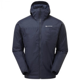 Мъжко зимно яке Montane Respond Hoodie тъмно син Eclipse Blue