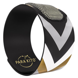 Репелент Para'Kito Párty náramek proti komárům черен/сребърен Berlin
