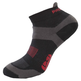 Чорапи Progress RNS 8JB Running Sox черен/сив Black/Tm