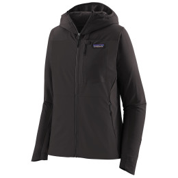 Дамско софтшел яке Patagonia R1 CrossStrata Hoody черен Black