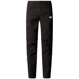 Мъжки панталони The North Face Exploration Reg Tapered Convertible Pants черен TNF BLACK