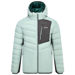 Мъжко хибридно яке Regatta Hooded Leedre Hybrid светло зелен GlacrGrn/Blk