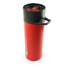 Термос GSI Outdoors Glacier Stainless Commter Java червен