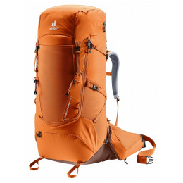 Туристическа раница Deuter Aircontact Core 65+10 SL оранжев chestnut-umbra