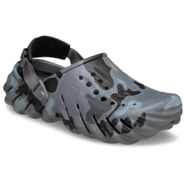 Пантофи Crocs Echo Duck Camo Clog сив/черен Charcoal/Black