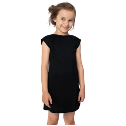 Детска рокля Drexiss Black/Pink Coolmax