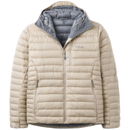 Мъжко яке Rab Microlight Alpine Down Hoody бежов Dark Pebble