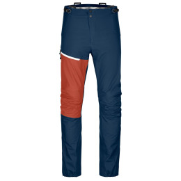 Мъжки панталони Ortovox Westalpen 3L Light Pants M син/червен deep ocean