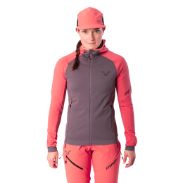 Дамски суитшърт Dynafit Radical Ptc Hooded Jkt W оранжев 6171 - cabana/6A90