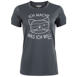 Дамска тениска Regatta Wmn Fingal Slogan сив