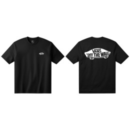 Мъжка тениска Vans Double Standard SS Tee черен/бял Black/White