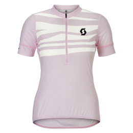 Дамска колоездачна фланелка Scott Jersey W's Endurance LT SS светло розов bliss pink