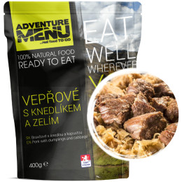 Готова храна Adventure Menu Свинско месо с кнедли. и зеле 400 г