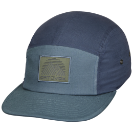 Шапка с козирка Ortovox Mtn Stripe Cap сив dark arctic grey