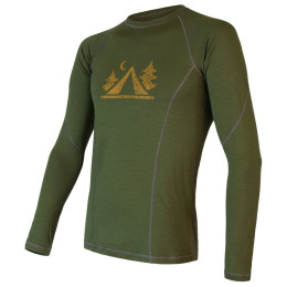Мъжка тениска Sensor Merino Df Camp