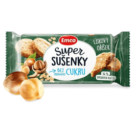 Храна за пътуване Emco Super Бисквити с лешник 60 г