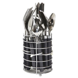 Комплект прибори Bo-Camp Cutlery Basket 6 Persons сив Grey