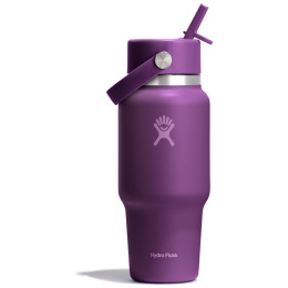 Термочаша Hydro Flask Wide Flex Straw Travel Bottle 24 Oz лилав beachplum purple