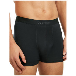 Мъжки функционални боксерки Icebreaker Men Merino Blend 125 ZoneKnit™ Boxers черен Black