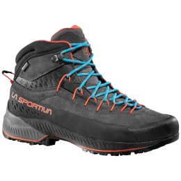 Мъжки туристически обувки La Sportiva TX4 Evo Mid Gtx сив Carbon/Cherry Tomato