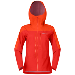 Дамско яке Norrona falketind dri1 Jacket оранжев Aura Orange