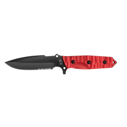 Нож TB OUTDOOR Maraudeur Survival Knife G10 Serrated червен