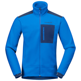 Мъжки суитшърт Norrona trollveggen warm3 Jacket син Skydiver