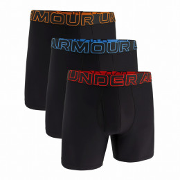 Мъжки боксерки Under Armour Perf Tech 6in черен/червен