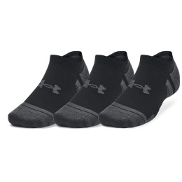 Комплект чорапи Under Armour Performance Tech 3pk NS черен Black / Black / Jet Gray