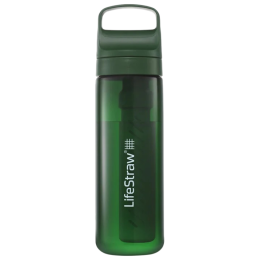 Бутилка с филтър LifeStraw Go 2.0 Water Filter Bottle 650 ml тъмно зелен Terrace Green