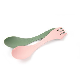 Комллект прибори  Light My Fire Spork Original BIO 2-pack розов/зелен Sandygreen/Dustypink