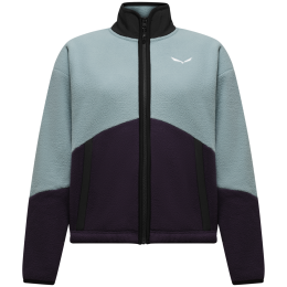 Дамски суитшърт Salewa Fanes Jacket Fz W син/лилав willow/6000