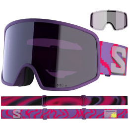 Ски очила Salomon Sentry Pro Sigma +1Lens червен Pansy