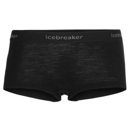 Дамски функционални боксерки Icebreaker 175 Everyday Boy Shorts черен Black