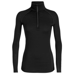 Дамски суичър Icebreaker 150 Zone Ls Half Zip черен Black