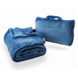 Одеало за път Cabeau Fold 'n Go Blanket син CabeauBlue