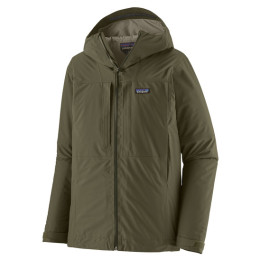 Мъжко яке Patagonia M's Insulated Boulder Fork Rain Jkt зелен Basin Green