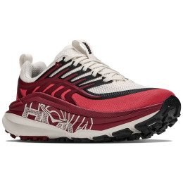 Дамски обувки за бягане Hoka Stinson 8 червен/бял Alabaster / Varsity Burgundy