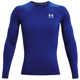 Функционална мъжка тениска Under Armour HG Armour Comp LS син Royal//White